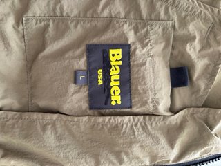 Chaqueta Blauer verde fina