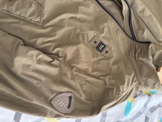 Chaqueta Blauer verde fina