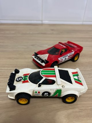 Scalextric GT.15 + Ampliacion, Lancia Stratos.