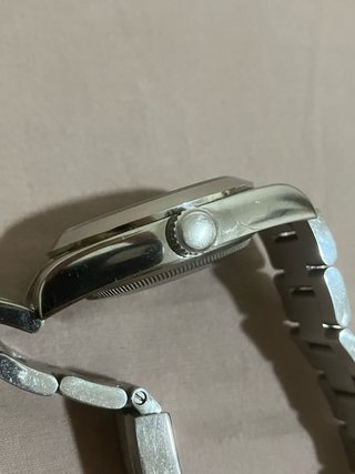 Seiko Explorer 36mm Negro/Plateado
