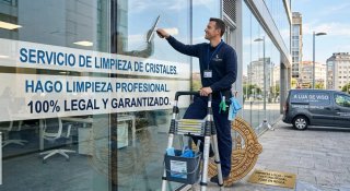 Limpieza cristales de todo tipo