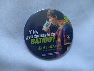 Chapa Herbalife Messi