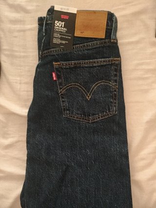 Levi's 501 Original Cropped Jeans