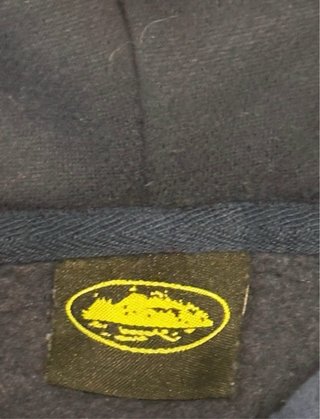 Sudadera Corteiz Azul con Cremallera