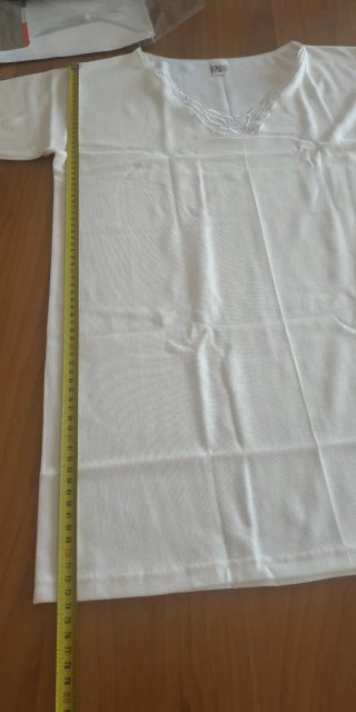 Maglia donna Bianco Perla lana cotone