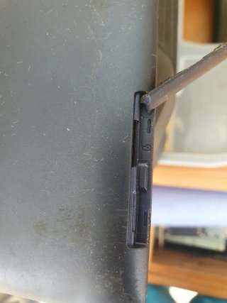 Tablet Lenovo Negra y Azul