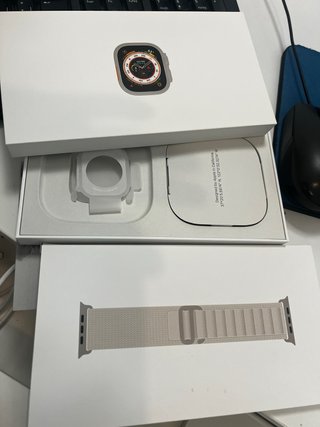 Apple Watch Ultra 1 49mm Negro/Plata