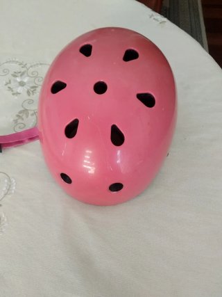 Casco Oxelo rosa Talla 50-54