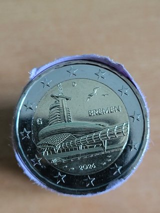 Moneta 2€ Germania 2026 Brema (G) SC