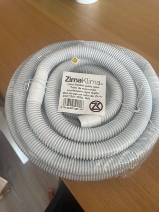Tubo flexible Zima Klima 16-20mm 10mts