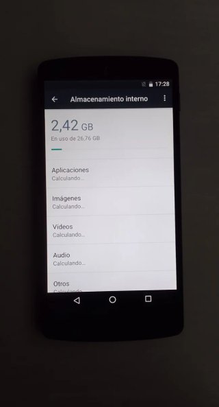 LG Nexus 5 D821 Negro