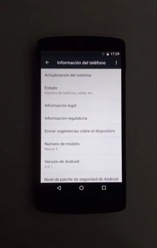 LG Nexus 5 D821 Negro