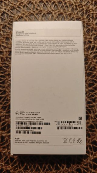 iPhone SE 2022 256GB Blanco