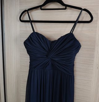 Vestido fiesta FORMULA JOVEN azul talla 42