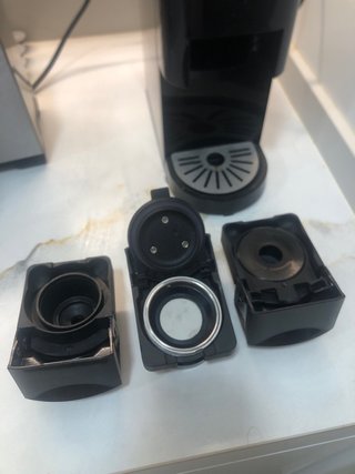 Cafetera Princess con adaptadores