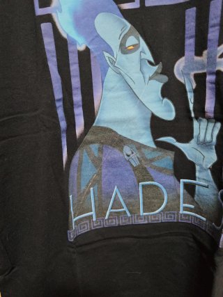 Camiseta Disney Hades Negra