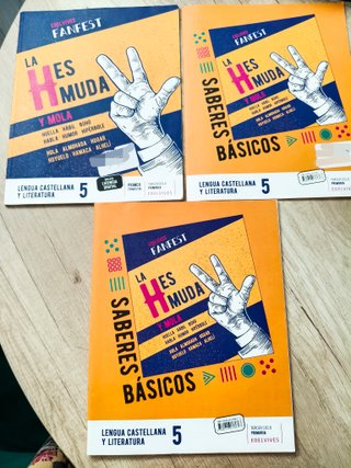 Libros de 5° Primaria Edelvives.Muy buen estado
