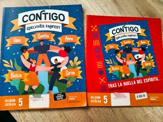 Libros de 5° Primaria Edelvives.Muy buen estado