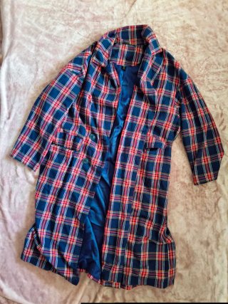 Gabardina Cuadros Talla 44-46