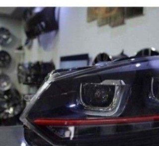 Faros delanteros Led Volkswagen Golf VI 6 Red edit