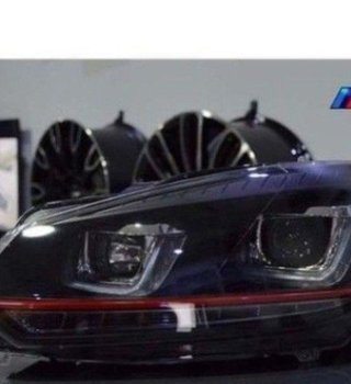 Faros delanteros Led Volkswagen Golf VI 6 Red edit