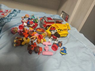 Muñecos Patrulla Canina pack 2