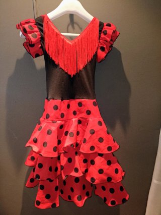 - Vestido de Sevillana ORIGINAL .!!! OFERTA .!!!