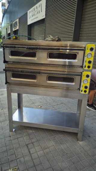 Horno de Pizza Profesional Doble
