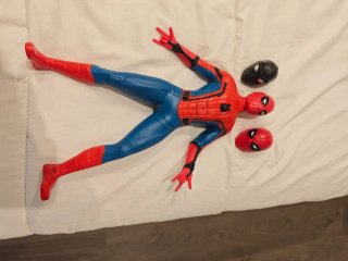 Spiderman grande con 3 caretas