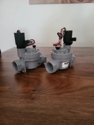 2 Válvulas Riego Irritrol DC 9v
