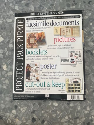 Free DK Eyewitness Pirate Project Pack, English
