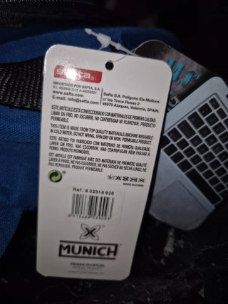 Mochila Munich portátil hasta 14 azul