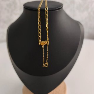 Cadena estilo bilboa Oro 18k