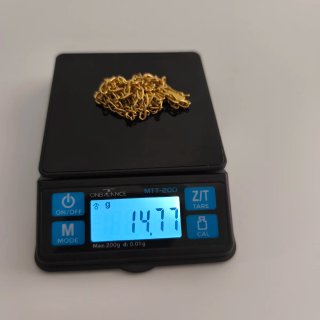 Cadena estilo bilboa Oro 18k