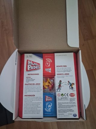 Juego de mesa Hijos vs Padres Bizak