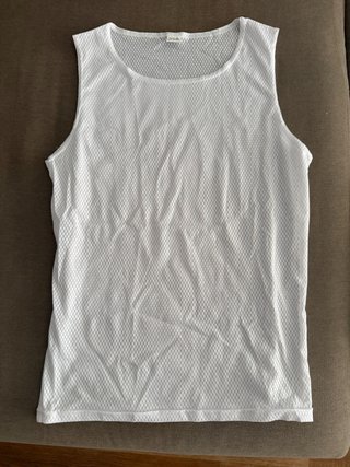 Camiseta interior ciclismo blanca. Talla XS