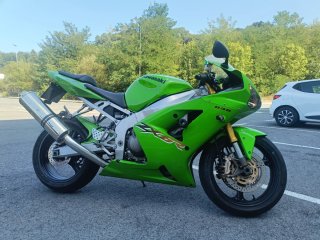 Kawasaki ZX6R 2003 Verde