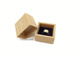 anillo oro 18k t. 14 (17,2 mm)