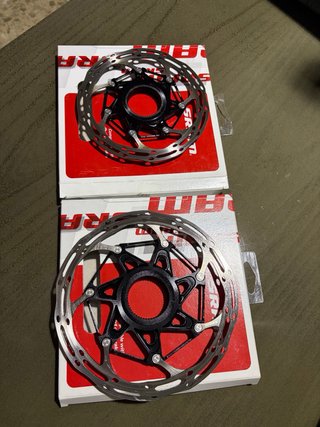 Manetas Sram Red AXS 12v Rojas