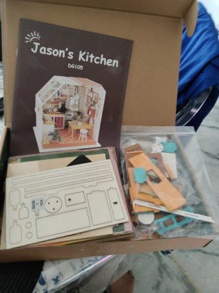 Casa delle bambole Cucina di Jason Dollshouse DIY