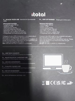 Calentador USB para Taza Diseño Gato