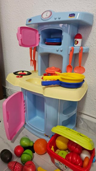 Cocina Infantil Peppa Pig con Accesorios