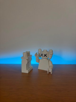 Pack figuras kaws en blanco (FANMADE)