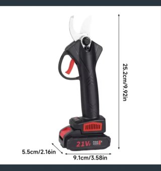 Tijeras Podar Eléctricas Recargables (2 Baterías)