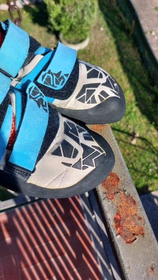 La Sportiva Otaki Blue/Flame Scarpetta Arrampicata