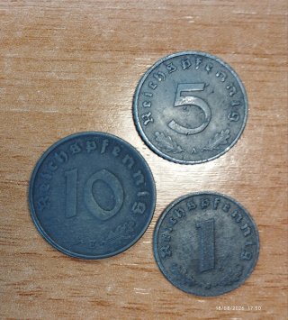 Lote III Reich Alemania 1941 Originales 2GM