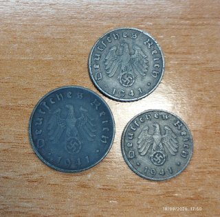 Lote III Reich Alemania 1941 Originales 2GM