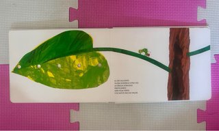 La pequeña oruga glotona