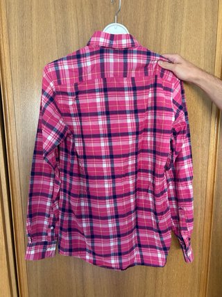 Camisa El Ganso cuadros azul y marrón
