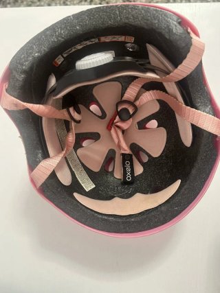 Casco Oxelo rosa